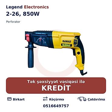 disk yonan aparat: Elan başlığı: Perforator 2-26, 850W Elan mətni: Perforator 2-26, 850W — 1