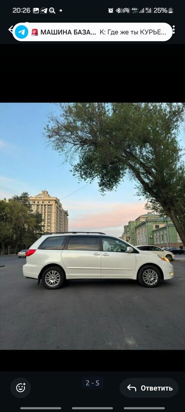 Toyota: Toyota Sienna: 2009 г., 3.5 л, Автомат, Газ