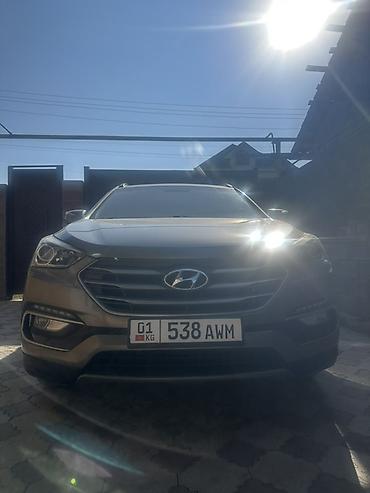 spark 2017: Hyundai Santa Fe: 2017 г., Кроссовер — 1