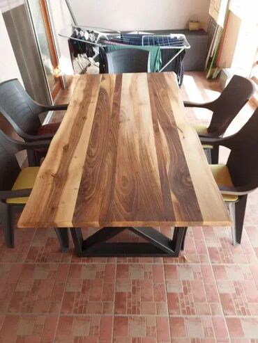 Ostali nameštaj: Ploče stolova - puno drvo Ploče masivne od punog drveta: hrast — 7