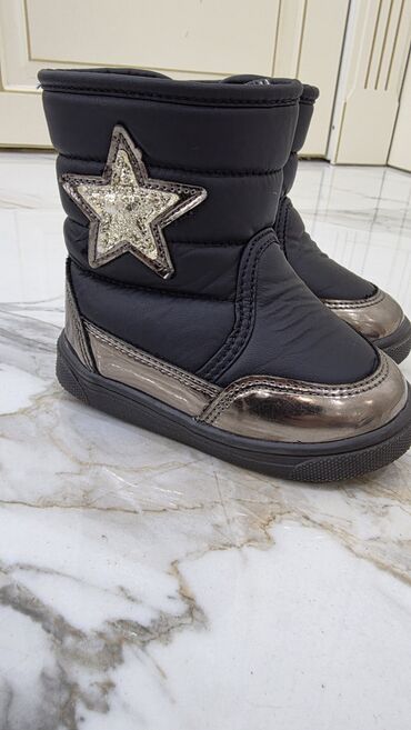 Детская обувь: Детская обувь набором: - Зимние сапоги черные, на молнии, с теплым — 13