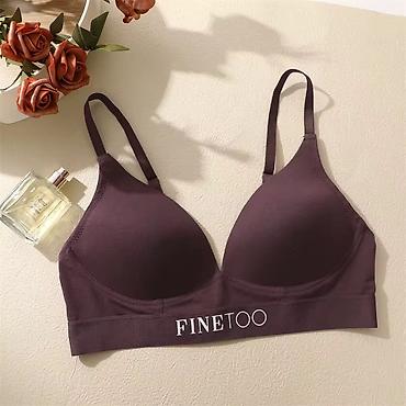 бюстгальтеры: 100% хлопок (100% cotton): Бескаркасный женский бра / бюстгальтер с — 2