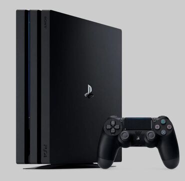 soba gence: Sony PlayStation 4 Pro oyun konsolu - Rəng: Jet Black - Model: PS4