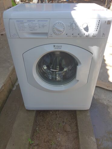 запчасти для стиральных машин: Стиральная машина Hotpoint Ariston, Б/у, Автомат, До 5 кг, Компактная