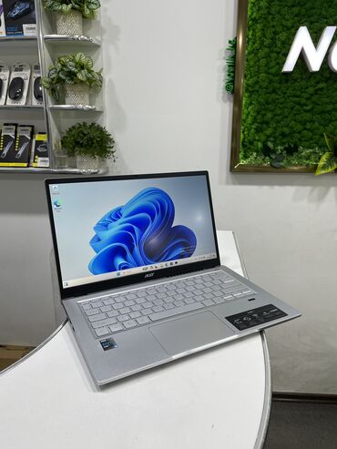 Ноутбуки: Ультрабук, Acer, 8 ГБ ОЗУ, Intel Core i5, 14.3 ", Б/у, Для несложных задач, память SSD