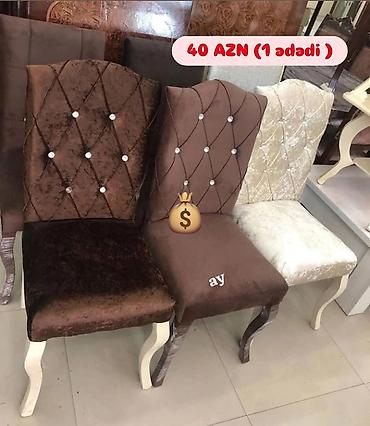 2ci əl stul: Oturacaq rəng seçimi var — 1