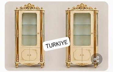 dolab vitrin: Türkiyə istehsalı klassik vitrin şkafı (cüt) - Üslub — 1
