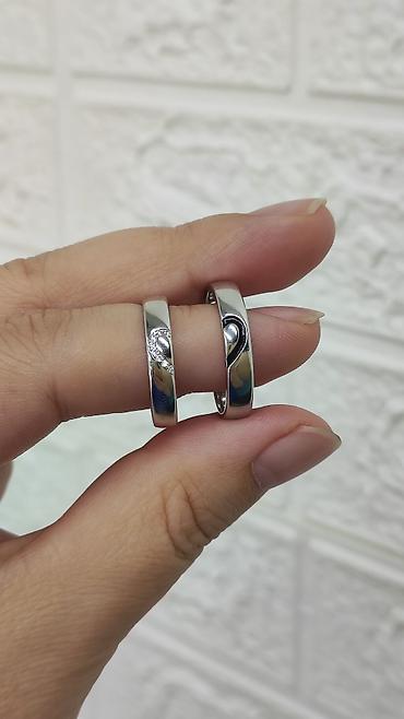 Серебряные кольца: Кольцо, Обручальное, Проба 925, Унисекс, Новый — 13