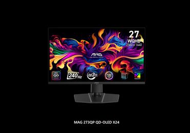 стоимость жесткого диска для компьютера: Монитор, MSI, Жаңы, OLED, 26" - 27"