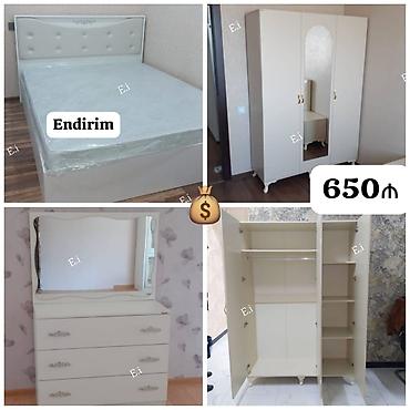 yataq dəsti mebeli: Yataq desti rəng seçimi var — 1