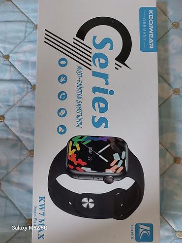 deri kemer: KEQIWEAR KW7 MAX (Q Series) çoxfunksiyalı smart saat Xüsusiyyətlər: - — 1