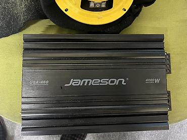 Səs gücləndiriciləri: Jameson USA-460 avtomobil gücləndiricisi - Max güc: 4000W (üzərində — 1