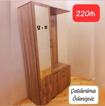 шкаф в зал: Yeni, Düz dolab, Dəhliz dolabı