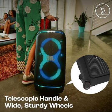 Динамики и колонки: Аренда, прокат. Две портативные акустические системы JBL PartyBox — 8