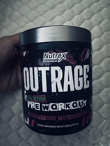 Məhsul: Nutrex Research OUTRAGE Ultra Stim Pre-Workout tozu Ləzzət