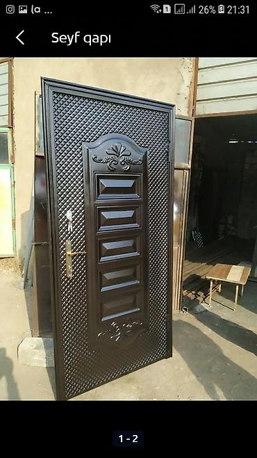 Giriş qapıları: Yeni Giriş qapısı Zəmanətli, Ödənişli quraşdırma, Ünvandan götürmə, Ödənişli çatdırılma, Rayonlara çatdırılma — 20