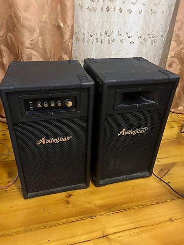 kalonkalar mahnı: Aodeguan marka 2 ədəd akustik səsgücləndirici kolonkalar Daxilində — 1