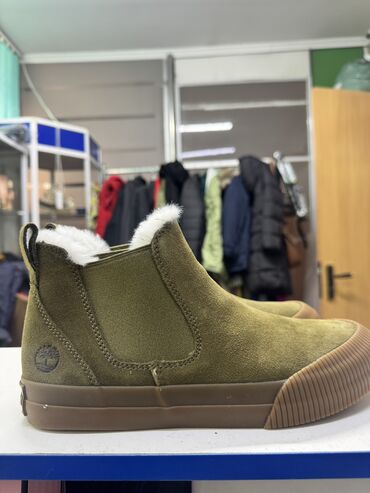 Ботинки и ботильоны: Женские ботинки, Timberland США. На теплую зиму, натуральная замша