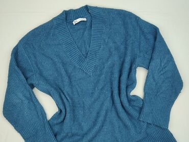 sweter z perełkami h: Zara, Women`s sweater, size L (EU 40)