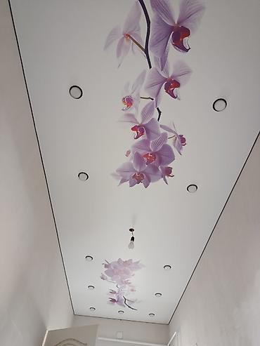 Натяжной потолок: Натяжной потолок Матовое, 3D потолки, Глянцевое Бесплатный замер, Гарантия, Монтаж — 5