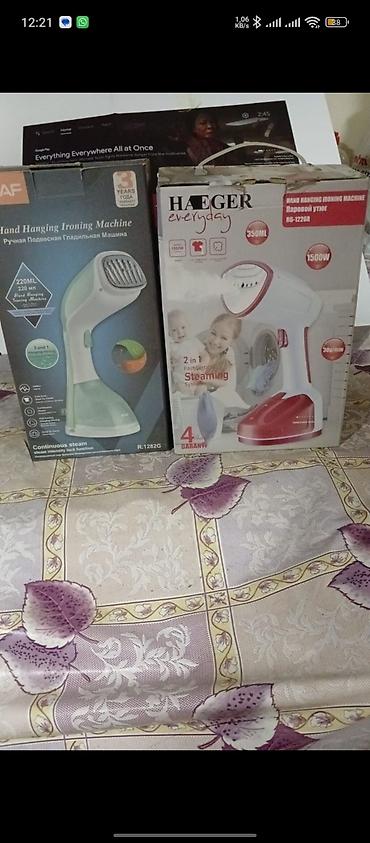 haeger: Portativ paltar buxarlayıcıları – 2 model 1) AF Hand Hanging Ironing — 1