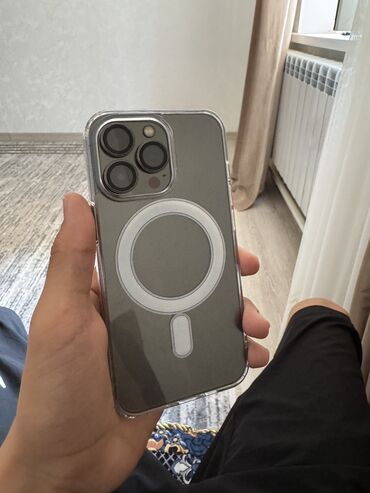 телевизор не рабочий: IPhone 13 Pro, Б/у, 128 ГБ, Graphite, Зарядное устройство, 80 %