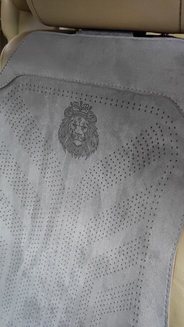 Чехлы и накидки на сиденья: Чехлы Алькантара, С подушкой, цвет - Серый, Lexus, Новый, Самовывоз, Платная доставка — 2