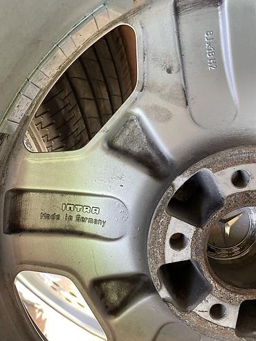 мерс моноблок: Литые Диски R 18 Mercedes-Benz, Комплект, отверстий - 5, Б/у — 5