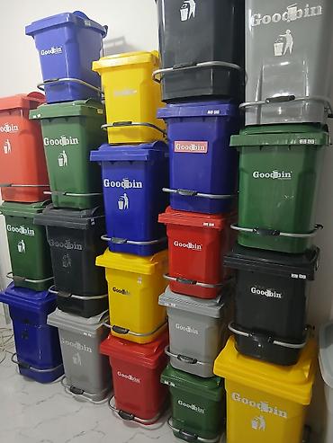 Tullantı qabları: Plastik “Goodbin” tullantı qutuları - Təyinat: məişət, ofis, obyekt — 3