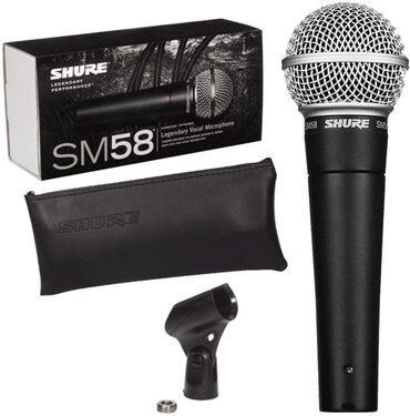 shure: Shure Mikrofon Model: SM58 🚚Çatdırılma xidməti mövcuddur