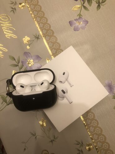 airpods pro case: Simsiz (Bluetooth) Yeni Qulaqcıqlar Apple, rəng - Ağ