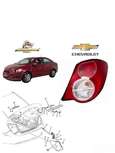 aveo t300: Duman əleyhinə, Chevrolet 2013 il, Analoq, Çin, Yeni — 1
