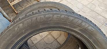 ско: Шины 235 / 55 / R 18, Зимняя шипованная, Б/у, Комплект, Легковые, Bridgestone — 2
