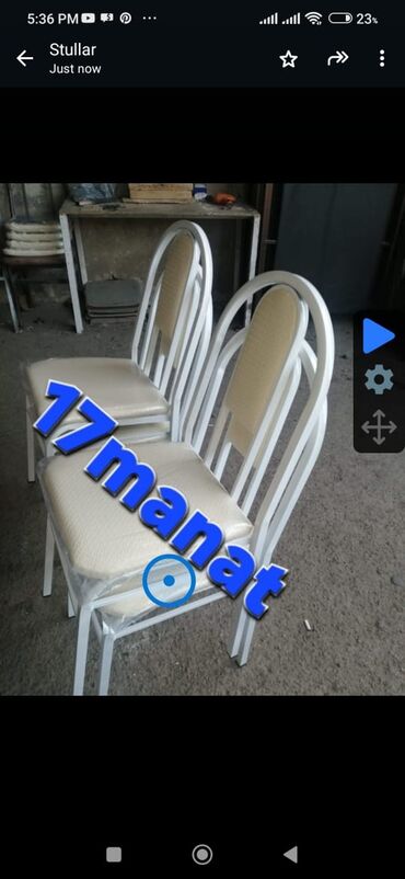 Restoran mebeli: Stullar Oturacaqlar Masalar Stollar Kafe və cayxana üçün Stol stul — 5