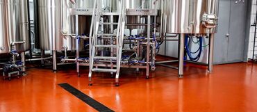 Полиуретановый пол: Эпоксидный (полиуретановый) пол для цеха, Наливные. эпоксидные полы — 4