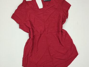 czerwone bluzki koronkowe: Bluzka Damska, S, stan - Bardzo dobry