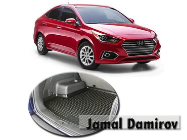 avtomobil diskləri: Hyundai accent 2017 ucun poliuretan baqaj ortuyu 🚙🚒 ünvana və