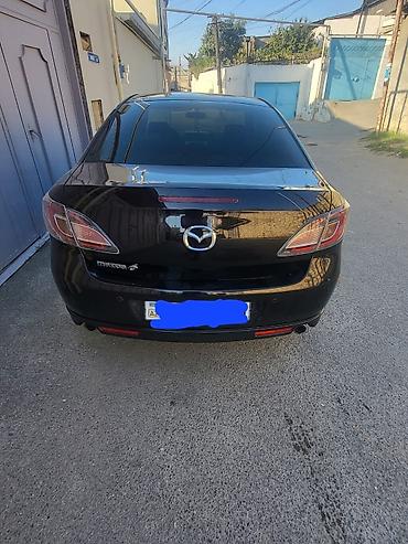 Mazda: Mazda 6 sedan - Kuzov: sedan, qara rəng - Mühərrik: benzin (markaya — 11