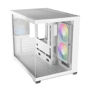 Ostali kompjuterski delovi: PC kućište – Mid Tower, bela boja, sa prozorskom bočnom stranicom od — 1