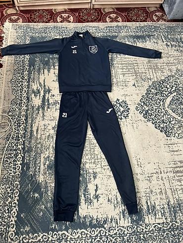 футболка joma: Спортивный костюм Joma, темно‑синий, комплект из кофты и брюк. - — 2