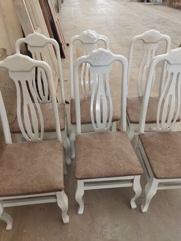 Bağ, çöl oturacaqları: Taxta yemək dəsti – müxtəlif modellər - Material: tam ağac (kənd — 24