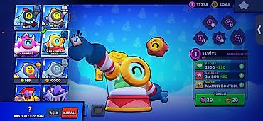 Digər: Brawl Stars oyun hesabı - Kupa: 12,298 Savaşçılar: 55/100 - Hesabda — 21