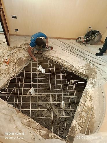 islenmis plastik qapi pencere: Beton kəsmə xidməti - Divar, döşəmə və tavanlarda dəqiq və səliqəli — 7