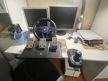 Рули: Игровой руль FlashFire Suzuka F111 - 900° поворота руля для — 3