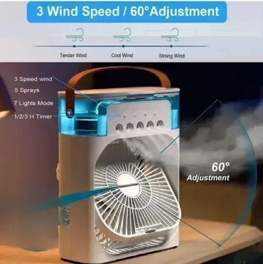 case za sampanjac za mladence: Mini Klima Ventilator klima Vodena Magla klima Difuzor Mini Klima
