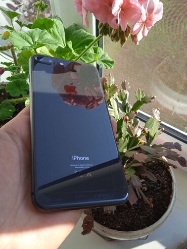 купить ноутбук в рассрочку без банка бишкек: IPhone 8 Plus, Колдонулган, 64 ГБ, Кара, Каптама, Кабель, 76 %