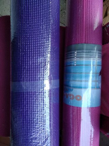 Rekviziti za vežbanje: Podloga za yogu, aerobik, fitnes 0,40 cm Crvena, Ljubičasta, Roze — 5
