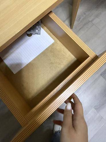 defter: Düz masa, Stulsuz, Polkalı, Siyirməli, Sadə laminat — 4