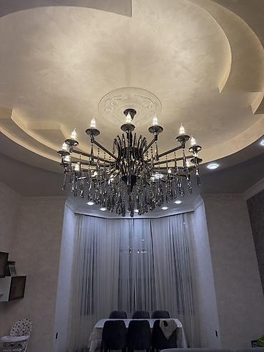 led guzgu: Çılçıraq, 10 və daha çox lampa, Xrustal — 4