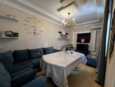 kiraye evler aile ucun: 3 комнаты, 90 м², Свежий ремонт